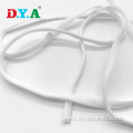 3mm whiteblack flat high quality ear loop elastic